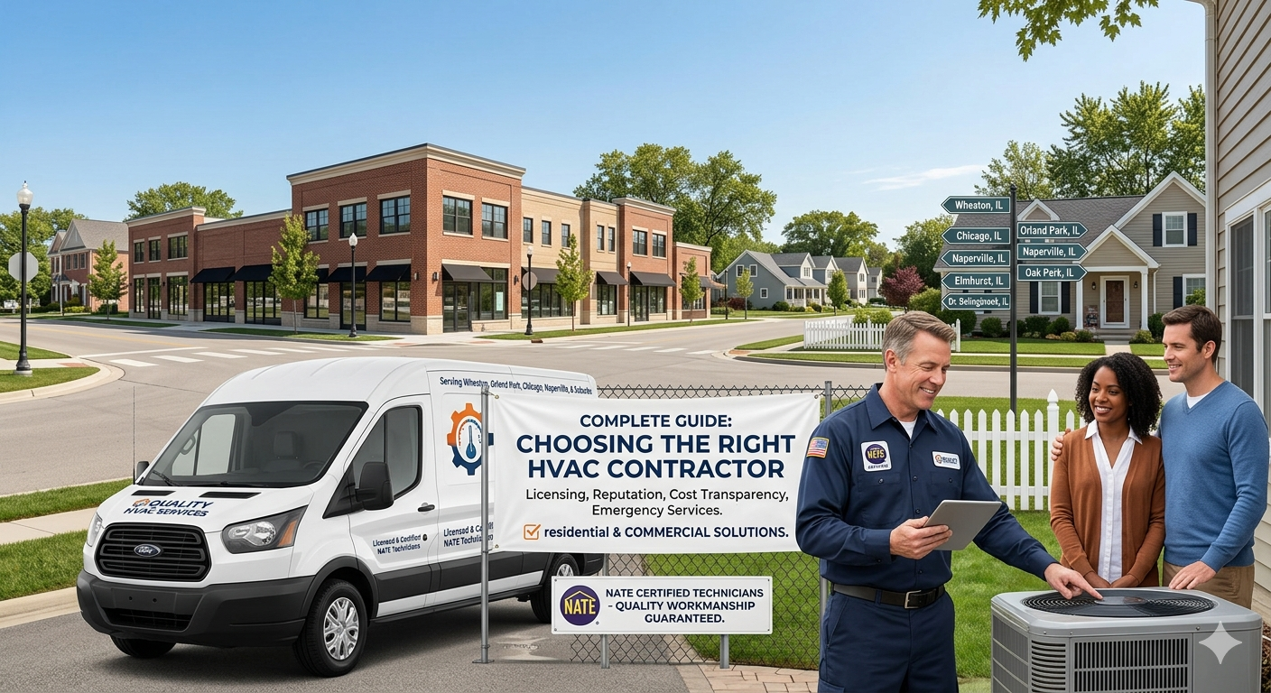 Choosing the Right Contractor: Tips for Finding Quality HVAC Services